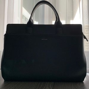 Matt & Nat Navy Satchel NEW vegan leather